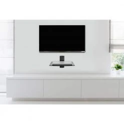 Floating Single Stud Wall Shelf A/V Components by mount-it! 7 Floating Single Stud Wall Shelf A/V Components by mount-it! -Electro Gear Shop mount it electronics cleaning care mi 821 1f 1000