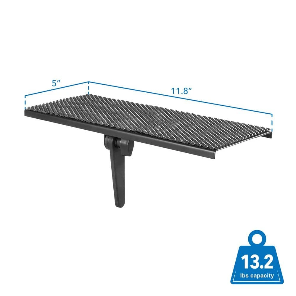 11.8 in. TV Top Shelf for AV Components by mount-it! 4 11.8 in. TV Top Shelf for AV Components by mount-it! - Image 4