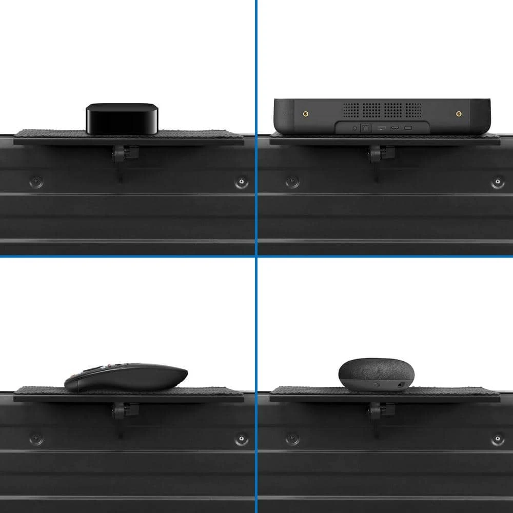 11.8 in. TV Top Shelf for AV Components by mount-it! 5 11.8 in. TV Top Shelf for AV Components by mount-it! - Image 5