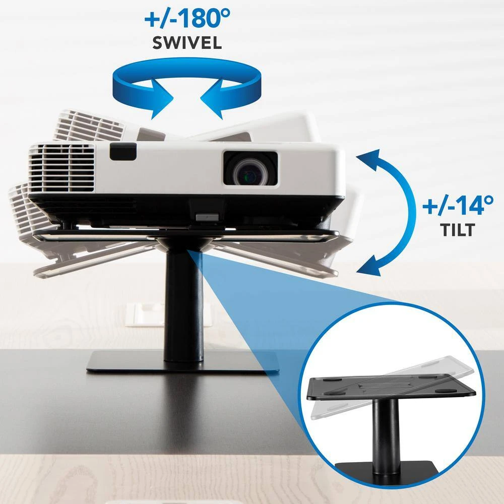 14 in. Table Top Projector Stand by mount-it! 4 14 in. Table Top Projector Stand by mount-it! - Image 4