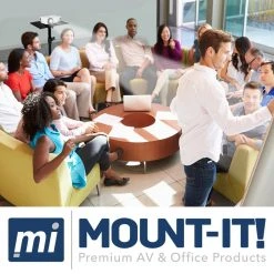 100 Screen Size in. Tripod Projector Stand by mount-it! -Electro Gear Shop mount it projector accessories mi 7977 31 1000