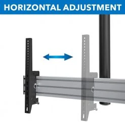 Heavy-Duty Dual TV Ceiling Mount by mount-it! -Electro Gear Shop mount it projector mounts mi 512b 44 1000