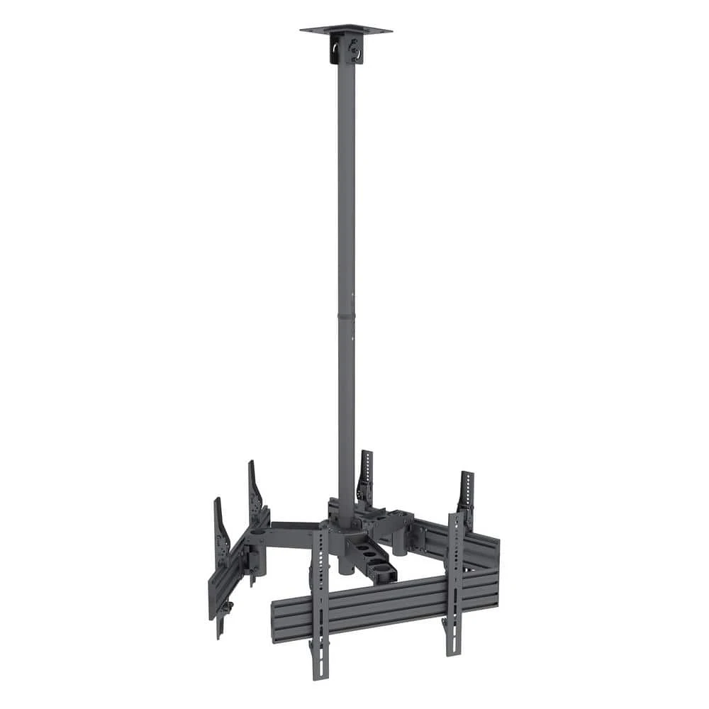 Triple TV Display Ceiling Mount by mount-it! 1 Triple TV Display Ceiling Mount by mount-it!