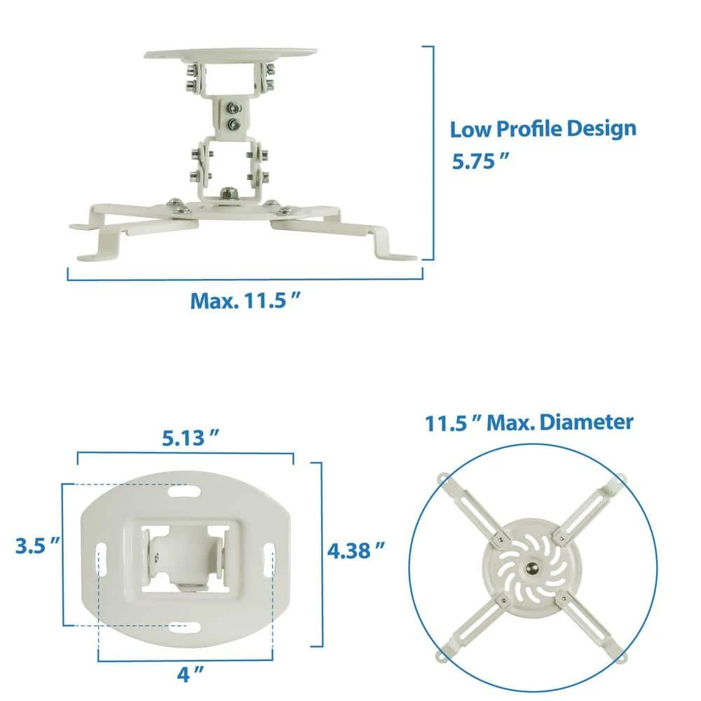 Universal Projector Ceiling Mount by mount-it! 7 Universal Projector Ceiling Mount by mount-it! - Image 7