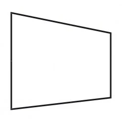 Portable Projector 100 in. Screen for Indoor and Outdoor Projection by mount-it!