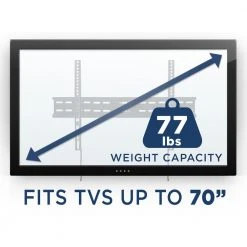Fixed TV Wall Mount for 37 in. to 70 in. Screens by mount-it! -Electro Gear Shop mount it tv mounts mi 13050xl 4f 1000