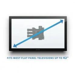 Full Motion TV Wall Mount for Screens up to 42 in. by mount-it! -Electro Gear Shop mount it tv mounts mi 2041l 4f 1000