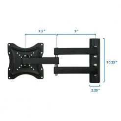 Full Motion TV Wall Mount for Screens up to 42 in. by mount-it! -Electro Gear Shop mount it tv mounts mi 2041l 76 1000