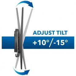 Locking Anti-Theft TV Wall Mount for Screens up to 55 in. by mount-it! -Electro Gear Shop mount it tv mounts mi 2244t 4f 1000