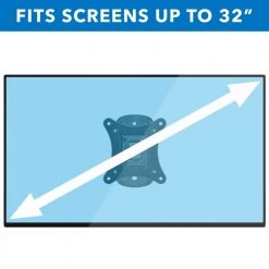 32 in. Tilting TV Wall Mount for Screens by mount-it! -Electro Gear Shop mount it tv mounts mi 2829 76 1000