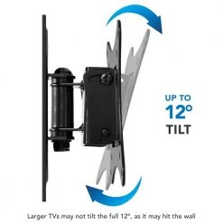 32 in. Tilting TV Wall Mount for Screens by mount-it! -Electro Gear Shop mount it tv mounts mi 2829 c3 1000