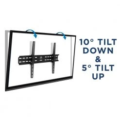 Low Profile Wall Mount for 43 in. to 70 in. TVs by mount-it! -Electro Gear Shop mount it tv mounts mi 3030xl 44 1000