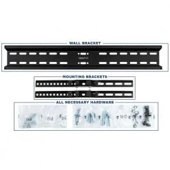 Low Profile Wall Mount for 43 in. to 70 in. TVs by mount-it! -Electro Gear Shop mount it tv mounts mi 3030xl fa 1000