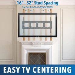 Heavy-Duty Tilting TV Wall Mount for 42 in. to 80 in. Screen Sizes by mount-it! -Electro Gear Shop mount it tv mounts mi 303l fa 1000