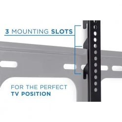 Low Profile TV Mount Fixed TV Bracket for 32 in. to 60 in. Screen Size by mount-it! -Electro Gear Shop mount it tv mounts mi 305b 44 1000
