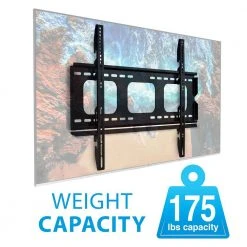 Low Profile TV Mount Fixed TV Bracket for 32 in. to 60 in. Screen Size by mount-it! -Electro Gear Shop mount it tv mounts mi 305b 4f 1000