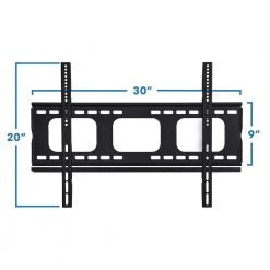 Low Profile TV Mount Fixed TV Bracket for 32 in. to 60 in. Screen Size by mount-it! -Electro Gear Shop mount it tv mounts mi 305b fa 1000