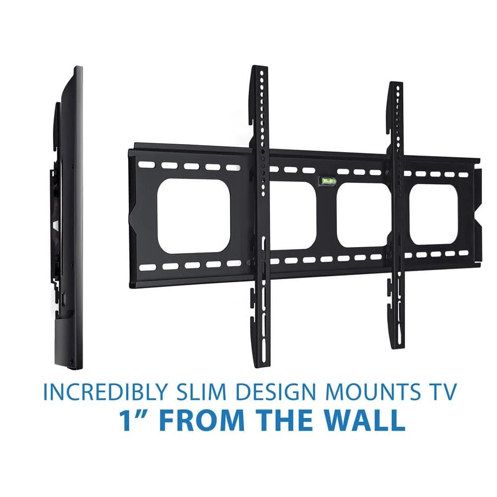 Low Profile Fixed TV Wall Mount for Screens Up to 70 in. by mount-it! 4 Low Profile Fixed TV Wall Mount for Screens Up to 70 in. by mount-it! - Image 4