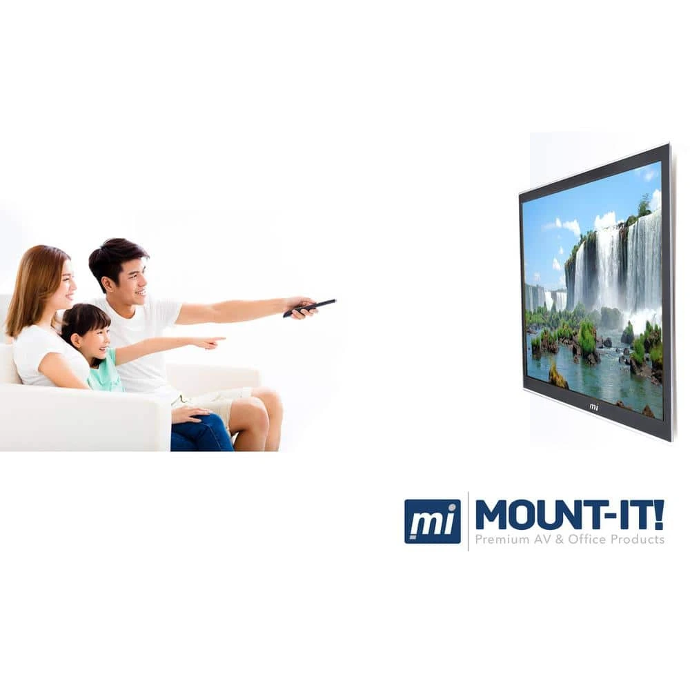 Low Profile Fixed TV Wall Mount for Screens Up to 70 in. by mount-it! 8 Low Profile Fixed TV Wall Mount for Screens Up to 70 in. by mount-it! - Image 8