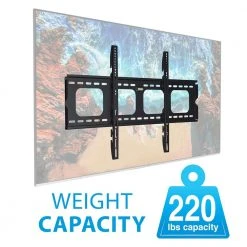 Low Profile Fixed TV Wall Mount for Screens Up to 70 in. by mount-it! 12 Low Profile Fixed TV Wall Mount for Screens Up to 70 in. by mount-it! -Electro Gear Shop mount it tv mounts mi 305l 44 1000