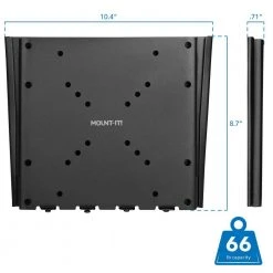 Low Profile Fixed TV Wall Mount for 23 in. and to 42 in. and Screens by mount-it! 13 Low Profile Fixed TV Wall Mount for 23 in. and to 42 in. and Screens by mount-it! -Electro Gear Shop mount it tv mounts mi 306 76 1000