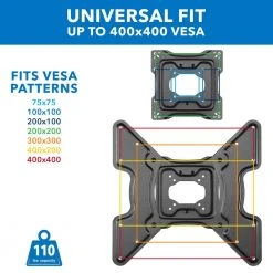 Full Motion TV Wall mount-it! with 40 in. Extension for Screens up to 70 in. 13 Full Motion TV Wall mount-it! with 40 in. Extension for Screens up to 70 in. -Electro Gear Shop mount it tv mounts mi 393 fa 1000