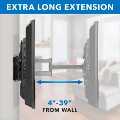 The Beast Heavy-Duty TV Wall mount-it! with Long Extension Arms for 60 in. to 110 in. Screens -Electro Gear Shop mount it tv mounts mi 394 fa 1000