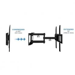 Full Motion Dual Arm TV Wall mount-it!nt for Screens 32 in. to 55 in. -Electro Gear Shop mount it tv mounts mi 3990 fa 1000