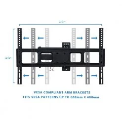 Full Motion TV Wall mount-it! for 32 in. - 55 in. Screens -Electro Gear Shop mount it tv mounts mi 3991l 44 1000