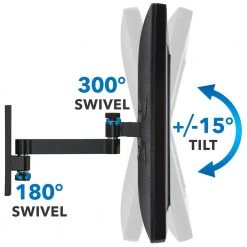 Full Motion TV Wall Mount for Screens Up to 30 in. by mount-it! -Electro Gear Shop mount it tv mounts mi 405 fa 1000