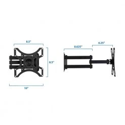 32 in. Full Motion Corner TV Wall Mount for Screens by mount-it! -Electro Gear Shop mount it tv mounts mi 407 1 1f 1000