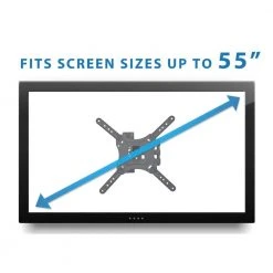 Full Motion TV Wall Mount Arm for 23 in. to 55 in. Screen Sizes by mount-it! -Electro Gear Shop mount it tv mounts mi 4110 4f 1000