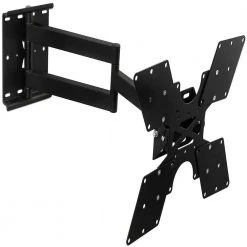 Dual Bar Full Motion TV Wall Mount for 32 in. to 55 in. Screen Size by mount-it!