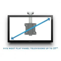 Under Cabinet and Ceiling TV Mount for 37 in. Screens by mount-it! -Electro Gear Shop mount it tv mounts mi 4211 44 1000