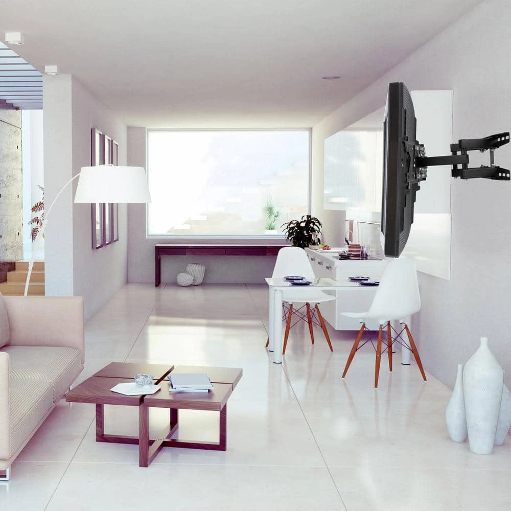 Full Motion Dual Arm TV Wall Mount Extension Arm Screens 20 in. to 50 in. by mount-it! 2 Full Motion Dual Arm TV Wall Mount Extension Arm Screens 20 in. to 50 in. by mount-it! - Image 2