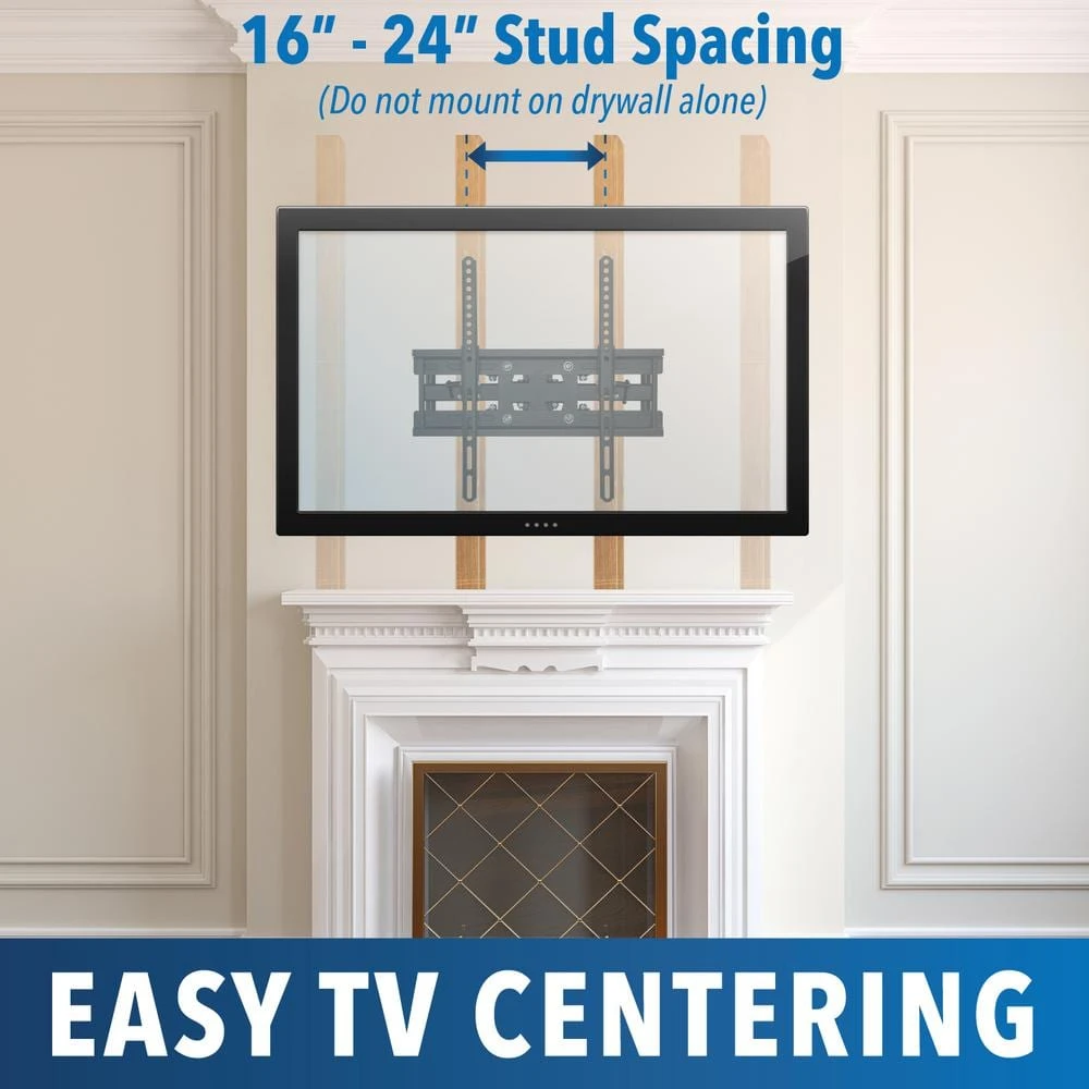 Full Motion Dual Arm TV Wall Mount Extension Arm Screens 20 in. to 50 in. by mount-it! 6 Full Motion Dual Arm TV Wall Mount Extension Arm Screens 20 in. to 50 in. by mount-it! - Image 6