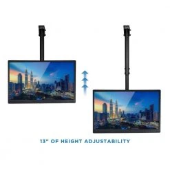 Full Motion Ceiling TV Mount for 32 in. to 75 in. Screen Size by mount-it! 10 Full Motion Ceiling TV Mount for 32 in. to 75 in. Screen Size by mount-it! -Electro Gear Shop mount it tv mounts mi 509b 1f 1000