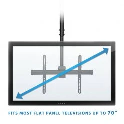 Full Motion Ceiling TV Mount for Screens up to 70 in. by mount-it! -Electro Gear Shop mount it tv mounts mi 509l 4f 1000