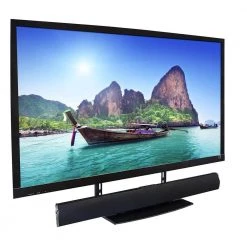 AV Component Shelf for Wall Mounted TV, 1 Tempered Glass Shelves by mount-it! -Electro Gear Shop mount it tv mounts mi 8401 c3 1000