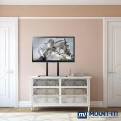 Tabletop TV Stand by mount-it! -Electro Gear Shop mount it tv mounts mi 846 4f 1000