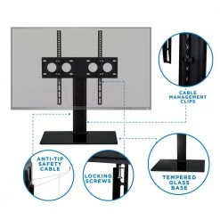 Universal Tabletop TV Stand by mount-it! 7 Universal Tabletop TV Stand by mount-it! -Electro Gear Shop mount it tv mounts mi 847 4f 1000