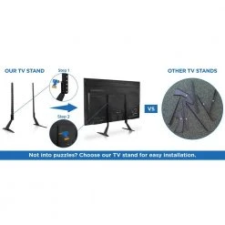 Universal Tabletop TV Stand by mount-it! 11 Universal Tabletop TV Stand by mount-it! -Electro Gear Shop mount it tv mounts mi 848 4f 1000