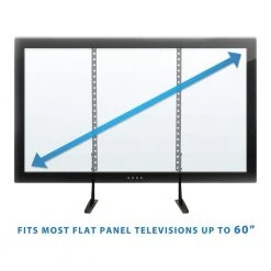 60 in. Universal TV Stand for Screens by mount-it! 13 60 in. Universal TV Stand for Screens by mount-it! -Electro Gear Shop mount it tv mounts mi 849 fa 1000