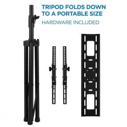 Heavy-Duty Tripod TV Stand for 32 in. to 70 in. Screens by mount-it! -Electro Gear Shop mount it tv mounts mi 874 44 1000