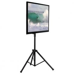 Heavy-Duty Tripod TV Stand for 32 in. to 70 in. Screens by mount-it! -Electro Gear Shop mount it tv mounts mi 874 c3 1000