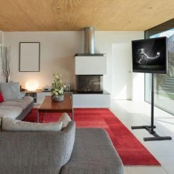 Portable TV Floor Stand for 42 in. Screens by mount-it! -Electro Gear Shop mount it tv mounts mi 878 31 1000