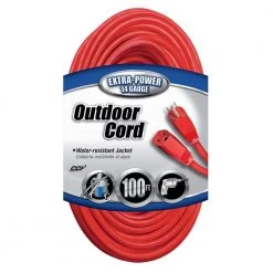 100 ft. 14/3 SJTW Outdoor Medium-Duty Extension Cord by Southwire