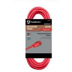 100 ft. 14/3 SJTW Outdoor Medium-Duty Extension Cord by Southwire -Electro Gear Shop red southwire general purpose cords 2409sw8804 c3 1000