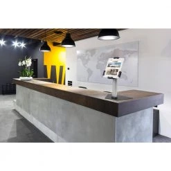 Universal Tablet Stand with Lock for 7.9 in. to 10.5 in. Tablets by mount-it! -Electro Gear Shop silver mount it tablets accessories mi 3785 31 1000