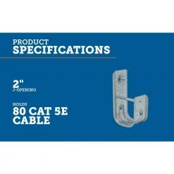 2 in. J Hook Cable Support (50-Pack) by Southwire -Electro Gear Shop southwire accessories jhk 32 44 1000